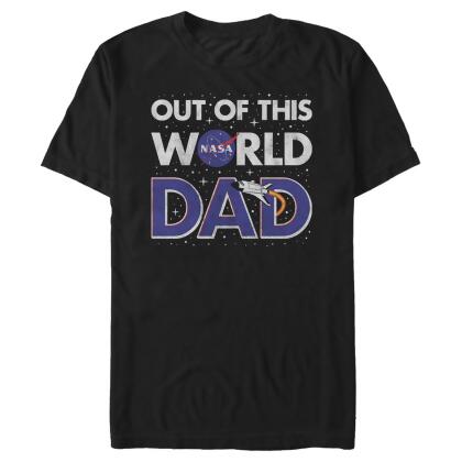 Men's NASA Out Of This World Dad Father's Day Graphic T-Shirt