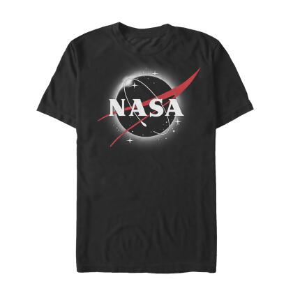 Men's NASA Total Eclipse Logo Graphic T-Shirt 