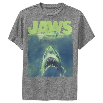 Boy's Jaws Neon Poster Performance T-Shirt 