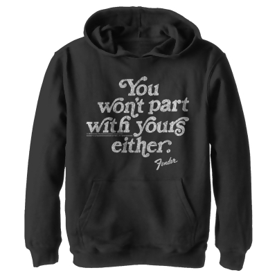 Boy's Fender You Won't Part With Yours Pullover Hoodie 