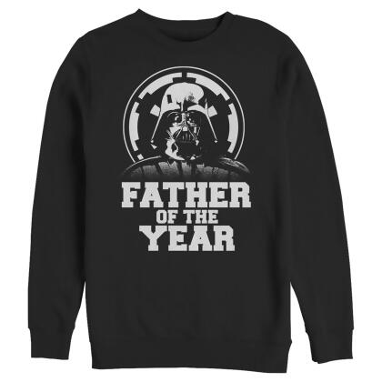 Men's Star Wars Father's Day Vader Father of the Year Pullover Sweatshirt