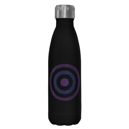 Marvel Hawkeye Bullseye Logo Stainless Steel Water Bottle 