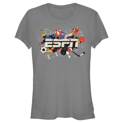 Junior's ESPN Sports Logo Graphic T-Shirt 