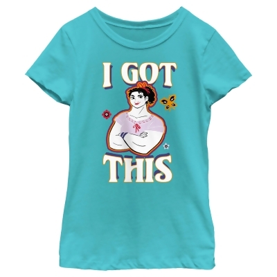 Girl's Encanto Luisa I Got This Motto with Butterfly Graphic T-Shirt 