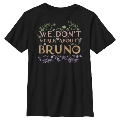 Boy's Encanto We Don't Talk About Bruno Tropical Leaves Graphic T-Shirt 