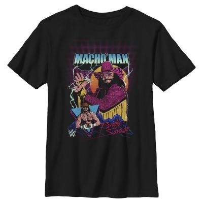 Boy's WWE Macho Man Randy Savage Retro Graphic T-Shirt 