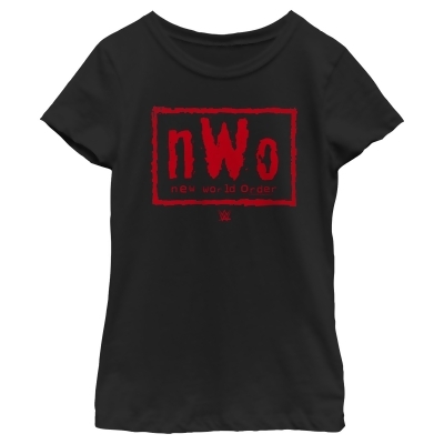 Girl's WWE New World Order Logo Graphic T-Shirt 