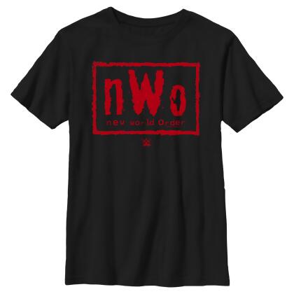Boy's WWE New World Order Logo Graphic T-Shirt 