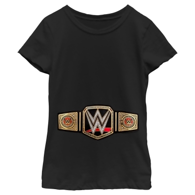 Girl's WWE Championship Belt Graphic T-Shirt 