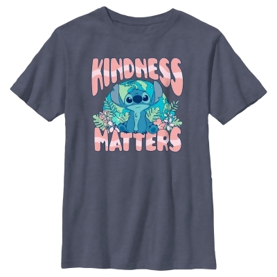 Boy's Lilo & Stitch Kindness matters Stitch Graphic T-Shirt 