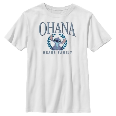 Boy's Lilo & Stitch Ohana Means Family University Graphic T-Shirt 