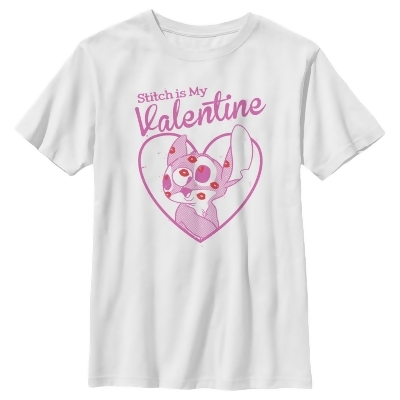 Boy's Lilo & Stitch My Valentine Graphic T-Shirt 