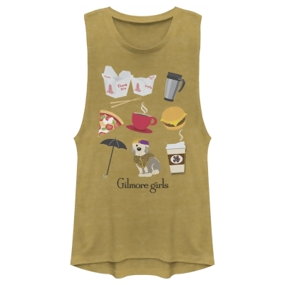 Junior's Gilmore Girls Iconic Icons Festival Muscle Tee 
