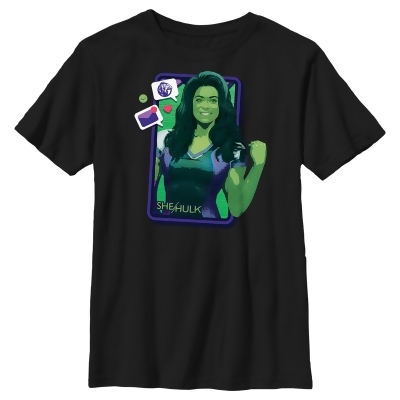 Boy's She-Hulk: Attorney at Law Call From a Hero Graphic T-Shirt 