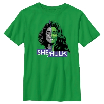 Boy's She-Hulk: Attorney at Law Half Lawyer Half Hero Graphic T-Shirt 