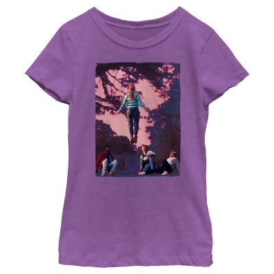 Girl's Stranger Things Running Up That Hill Graphic T-Shirt 