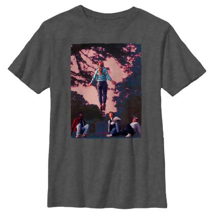 Boy's Stranger Things Running Up That Hill Graphic T-Shirt