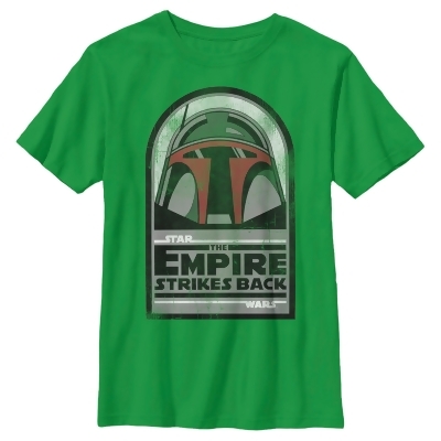 Boy's Star Wars: Empire Strikes Back Boba Fett Helmet Graphic T-Shirt 
