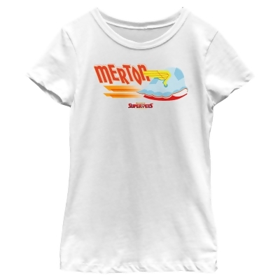 Girl's DC League of Super-Pets Merton Wing Shell Graphic T-Shirt 