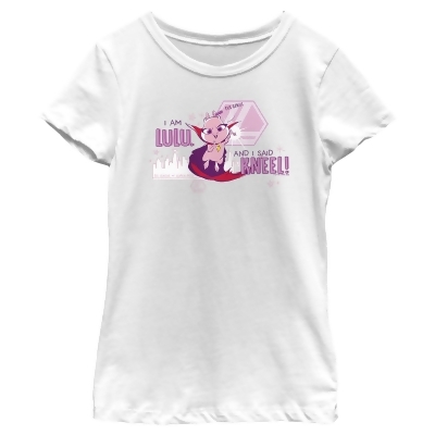 Girl's DC League of Super-Pets I Am Lulu and I Said Kneel Graphic T-Shirt 