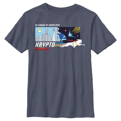 Boy's DC League of Super-Pets Krypto Meteor Graphic T-Shirt 