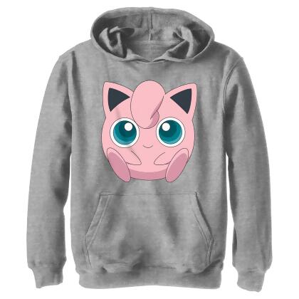 Boy's Pokemon Cute Jigglypuff Pullover Hoodie
