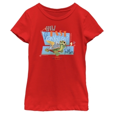 Girl's DC League of Super-Pets Merton How Fast Can You Go? Graphic T-Shirt 