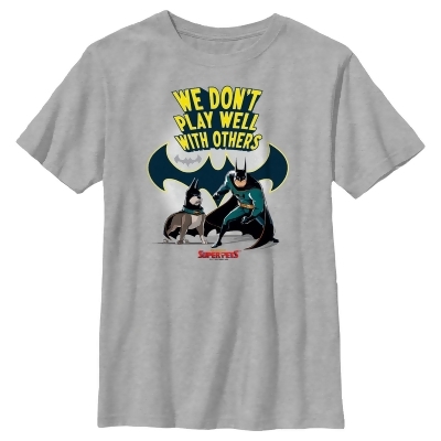 Boy's DC League of Super-Pets We Don’t Play Well With Others Graphic T-Shirt 
