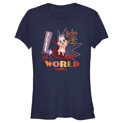 Junior's DC League of Super-Pets Lulu Rule The World Graphic T-Shirt 
