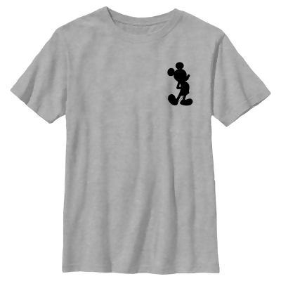 Boy's Mickey & Friends Mickey Mouse Pocket Silhouette Graphic T-Shirt 