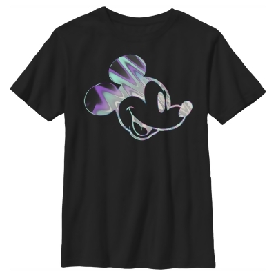 Boy's Mickey & Friends Mickey Mouse Metallic Graphic T-Shirt 