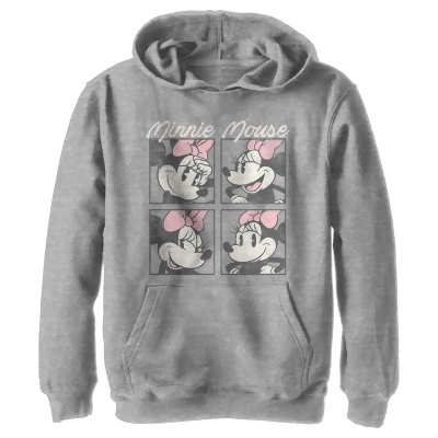 Boy's Mickey & Friends Retro Minnie Boxes Pullover Hoodie 