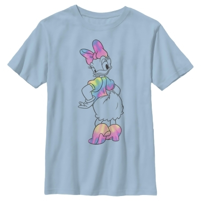 Boy's Mickey & Friends Tie Dye Daisy Graphic T-Shirt 