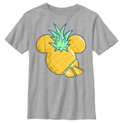 Boy's Mickey & Friends Mickey Mouse Cut Pineapple Silhouette Graphic T-Shirt 