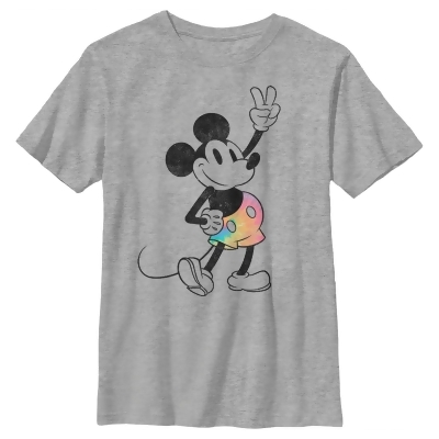 Boy's Mickey & Friends Tie-Dye Mickey Graphic T-Shirt 
