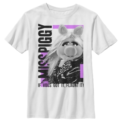 Boy's The Muppets Miss Piggy Flaunt It Graphic T-Shirt 