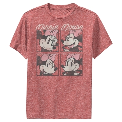 Boy's Mickey & Friends Retro Minnie Boxes Performance T-Shirt 