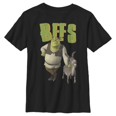 Boy's Shrek Donkey and Shrek Best Friends Graphic T-Shirt 