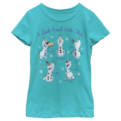 Girl's Frozen I Look Good With This Nose Graphic T-Shirt 