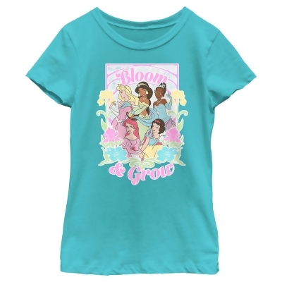 Girl's Disney Bloom and Grow Pastels Graphic T-Shirt 