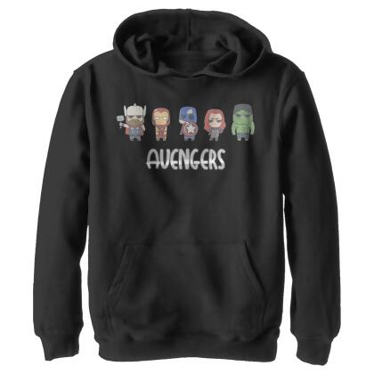 Boy's Marvel Cute Avengers Pullover Hoodie