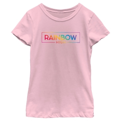 Girl's Rainbow High Colorful Classic Logo Graphic T-Shirt 