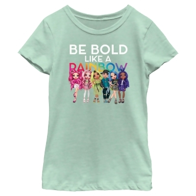 Girl's Rainbow High Be Bold Like a Rainbow Graphic T-Shirt 