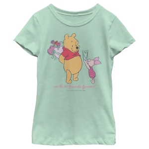 Girl's Winnie the Pooh We'll Be Friends Forever Piglet Graphic T-Shirt