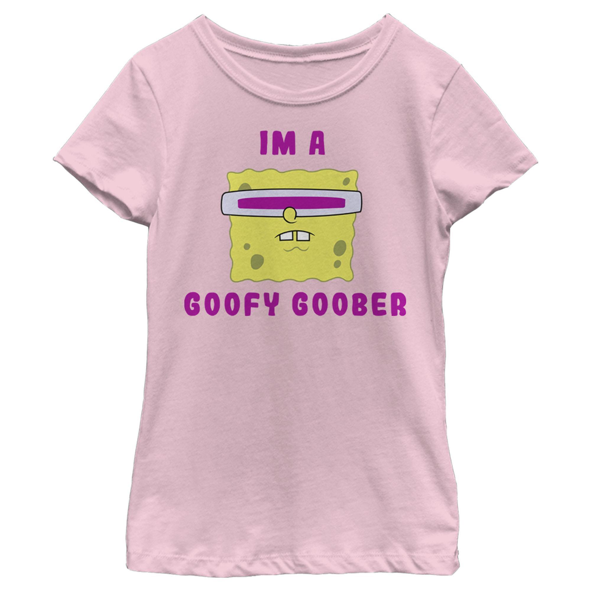 Girl's SpongeBob SquarePants I'm A Goofy Goober Graphic T-Shirt