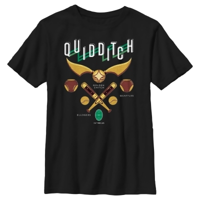 Boy's Harry Potter Quidditch Elements Graphic T-Shirt 