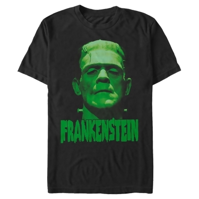 Men's Universal Monsters Frankenstein's Creature Logo Graphic T-Shirt 