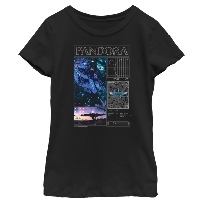 Girl's Avatar Pandora Diagrams Graphic T-Shirt 