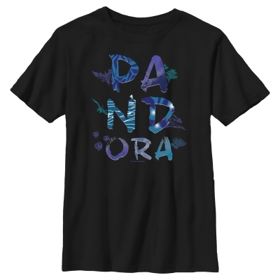 Boy's Avatar Pandora Flora and Fauna Logo Graphic T-Shirt 