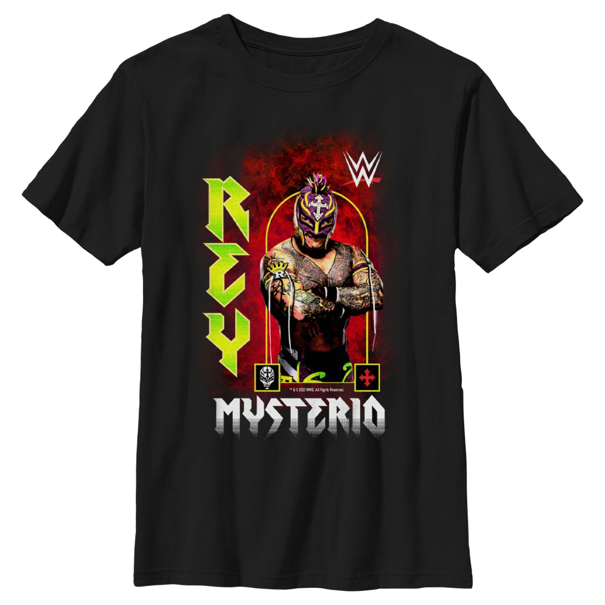 Boy's WWE Rey Mysterio Poster Graphic T-Shirt